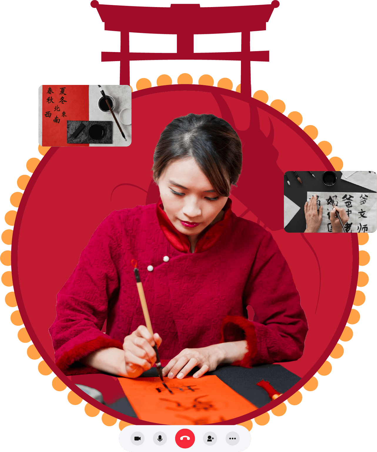 Virtual Chinese Calligraphy