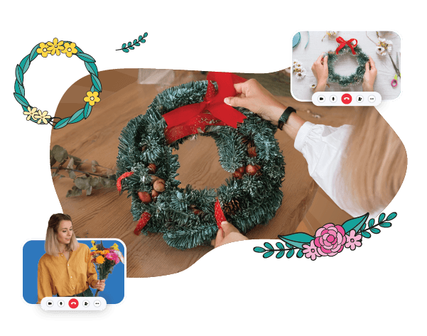 Virtual Wreath Making Class