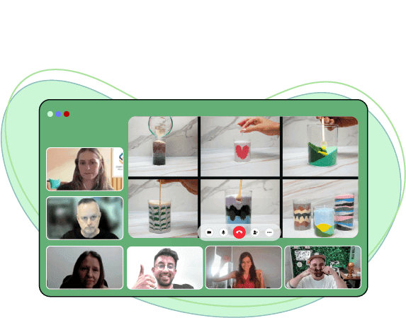 Virtual Sand Art Candle Making