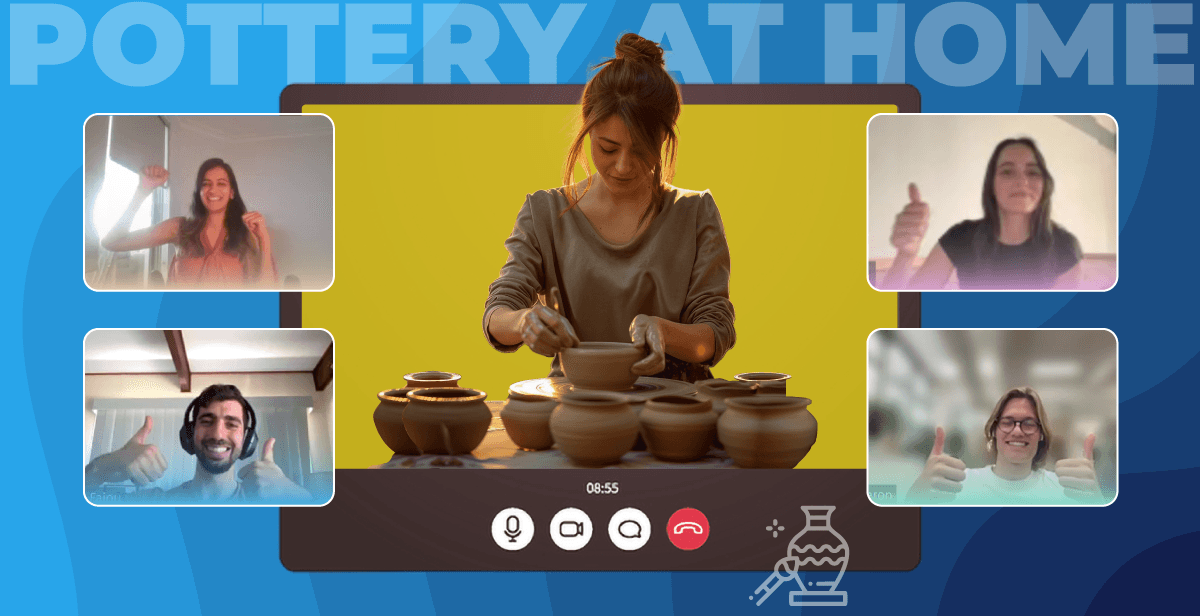 Virtual Pottery at Home Class