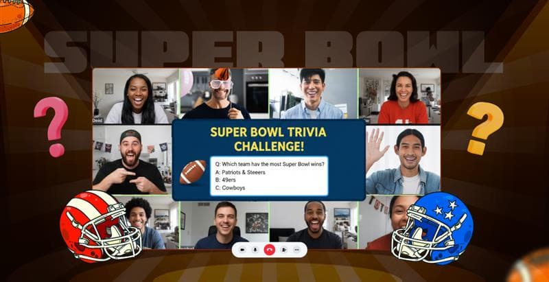 Virtual Super Bowl Trivia