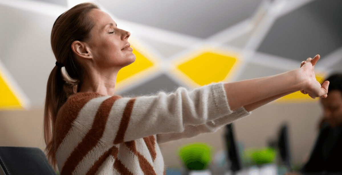 Virtual Office Yoga