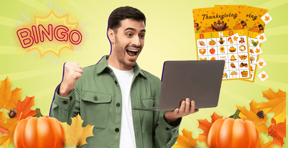 Virtual Thanksgiving Bingo – Is Luck on Your Table?