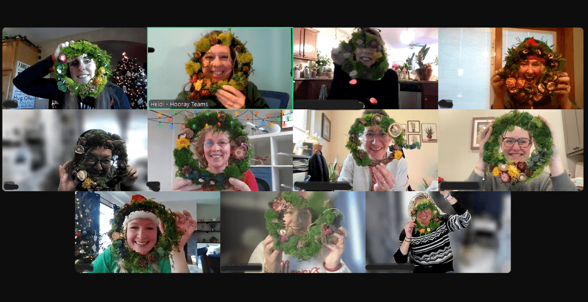 Virtual Wreath Making Class