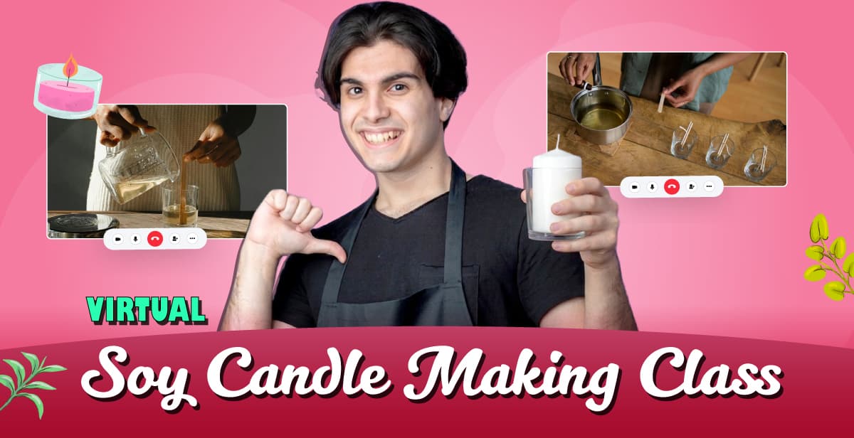 Virtual Soy Candle Making Class