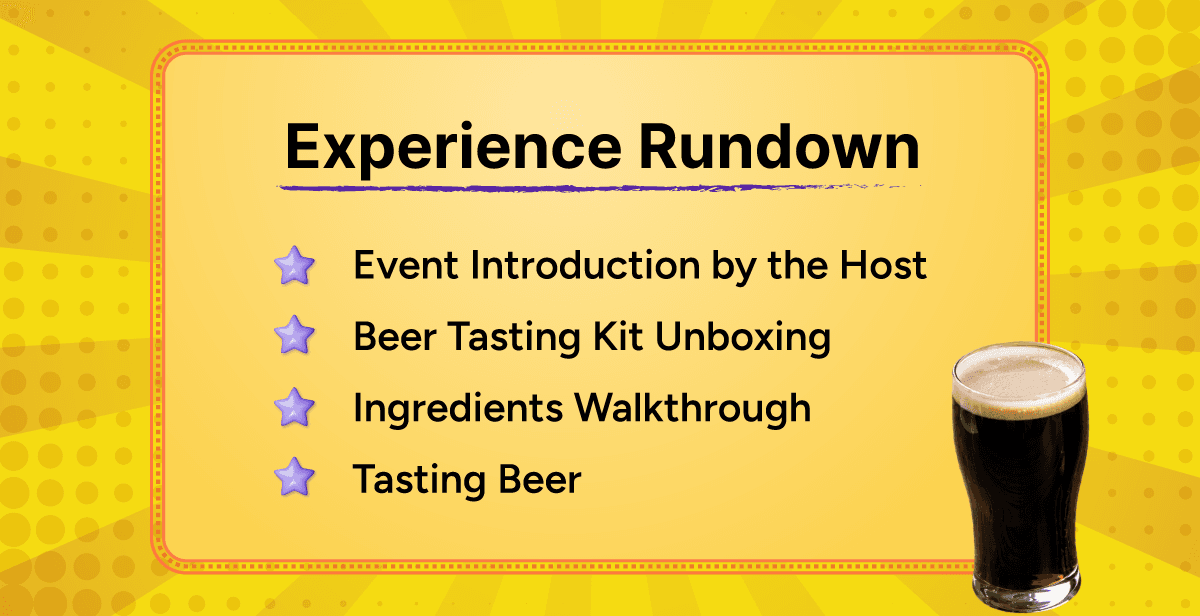 Virtual Beer Tasting