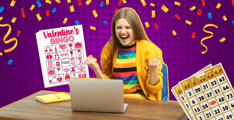 Virtual Valentine’s Day Bingo