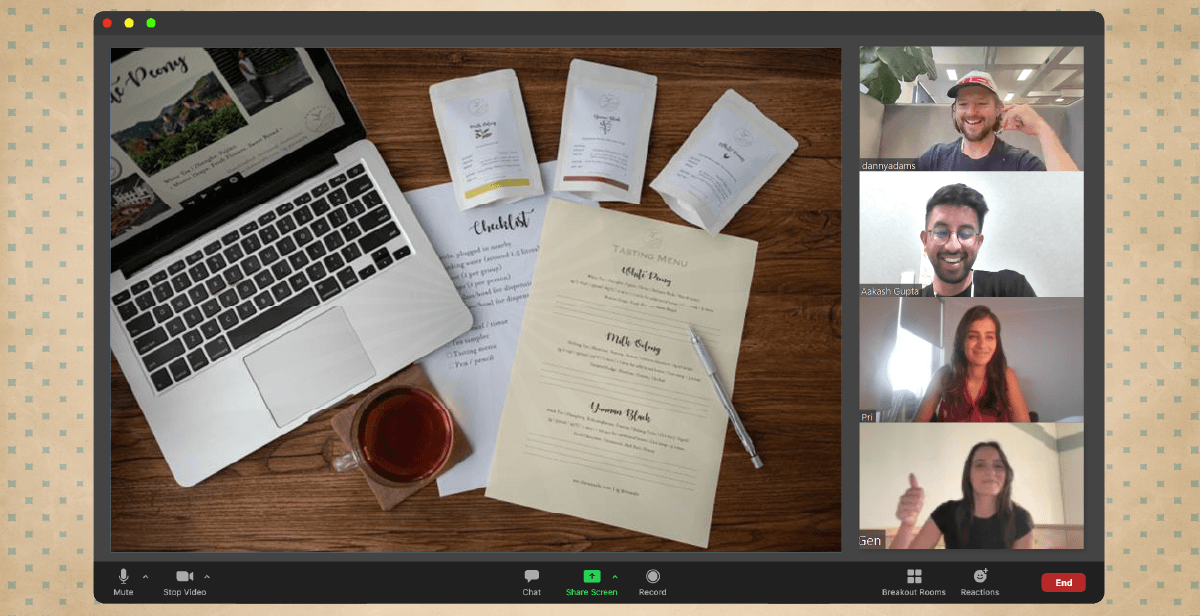 Virtual Tea Tasting