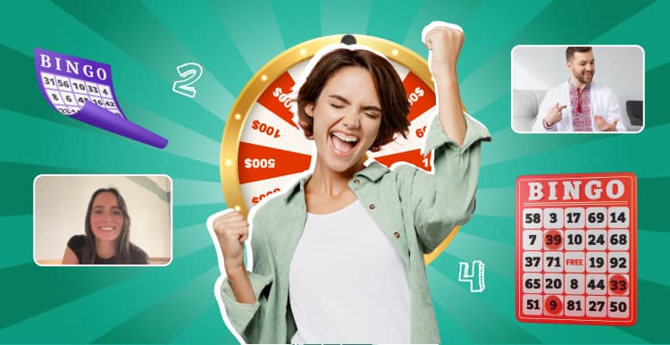 Virtual Stress Buster Bingo