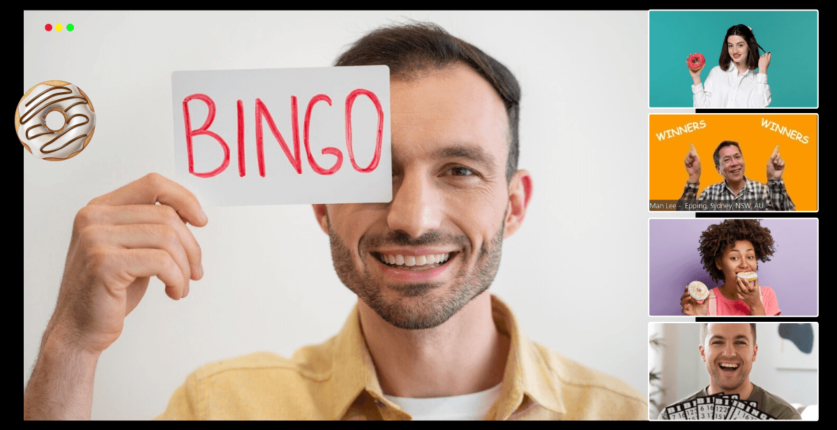 Virtual Donut Bingo