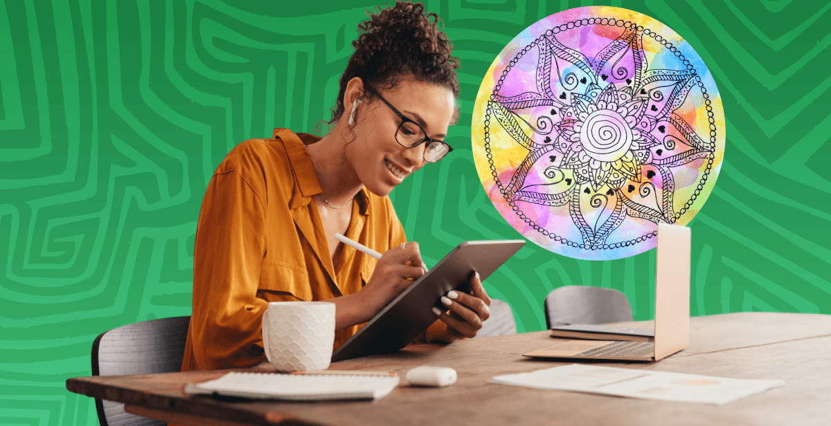 Virtual Doodling Art