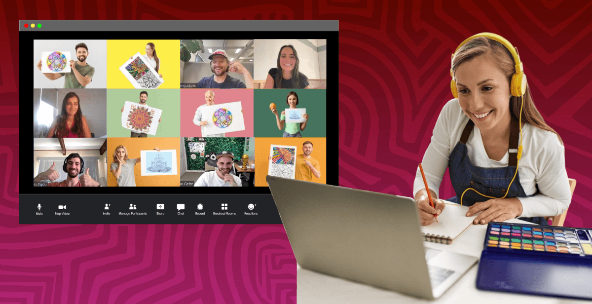 Virtual Doodling Art