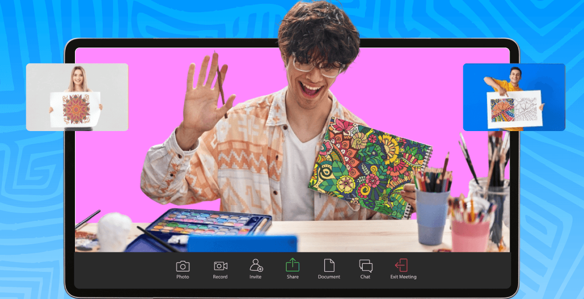 Virtual Doodling Art