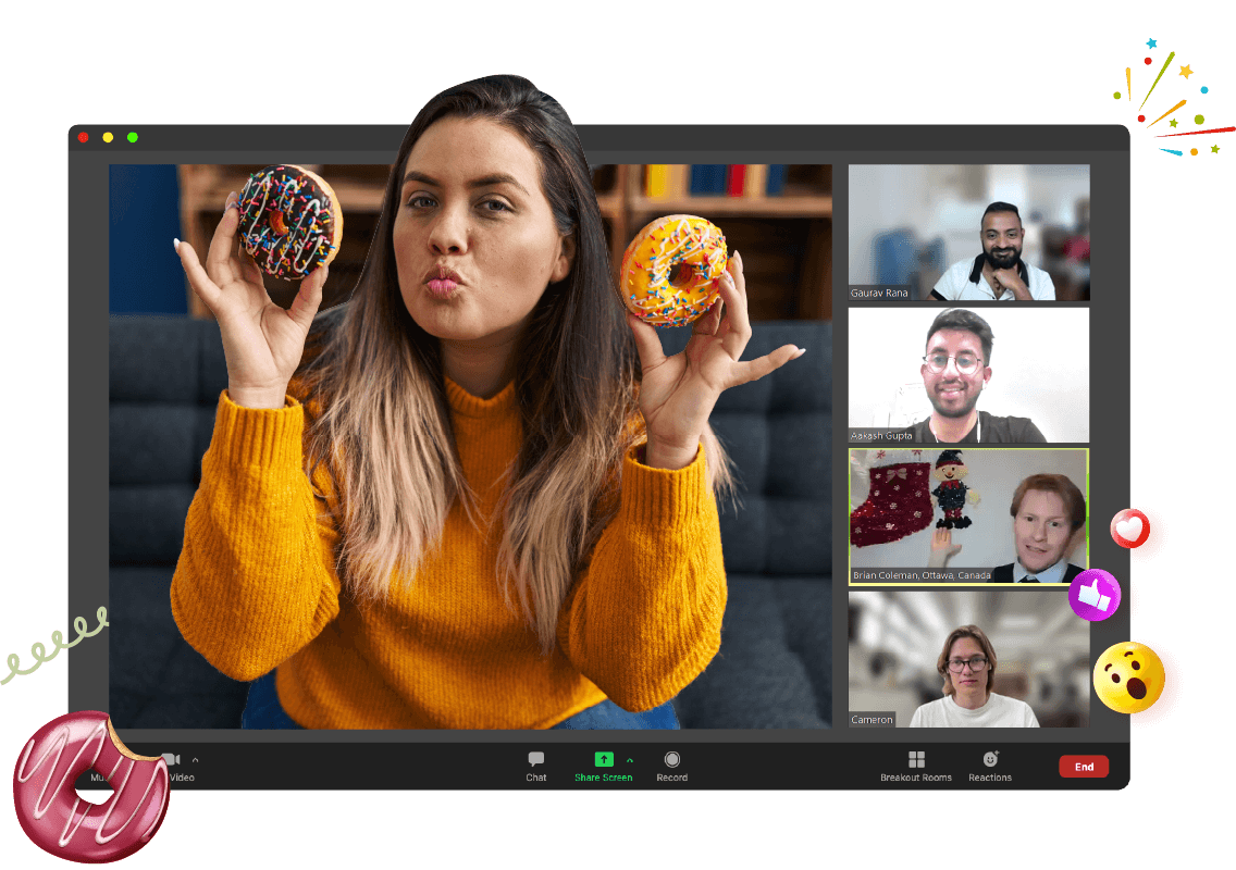 Image showcasing Are Virtual Donut Activities as Engaging as In-Person Events?