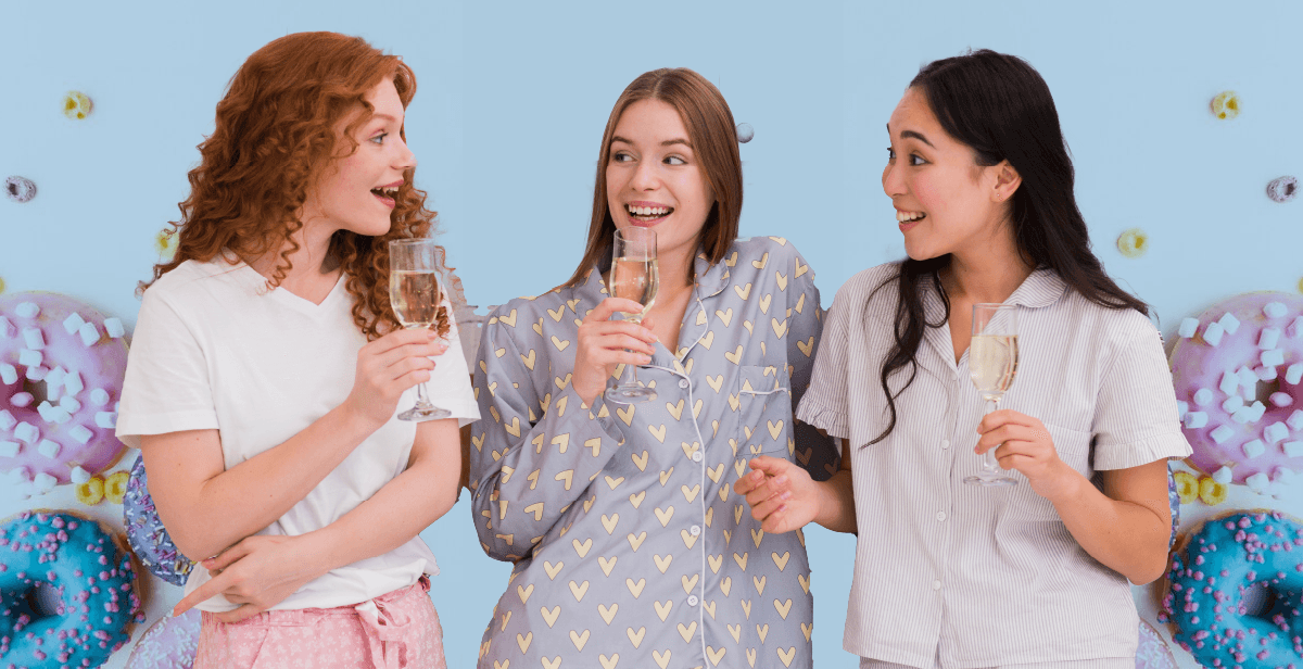 Virtual Donut Pajamas Happy Hour
