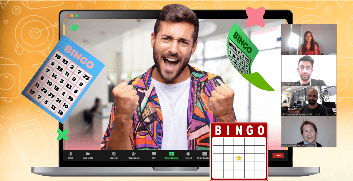 Virtual Intern Bingo