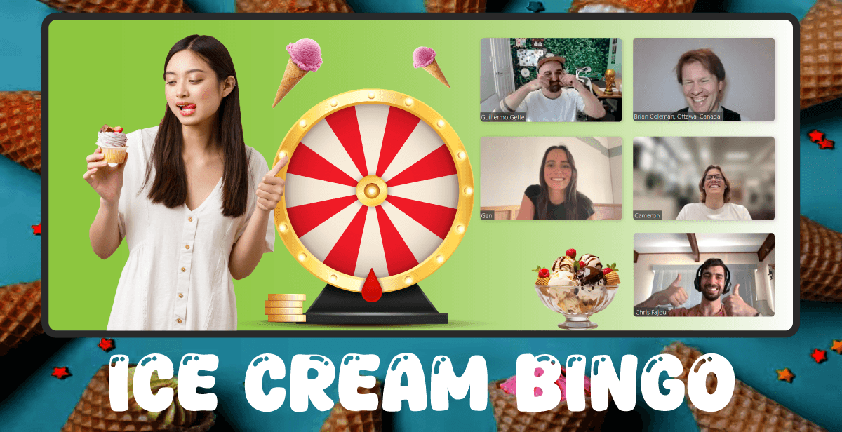 Virtual Ice Cream Bingo – Cone-quer the Line