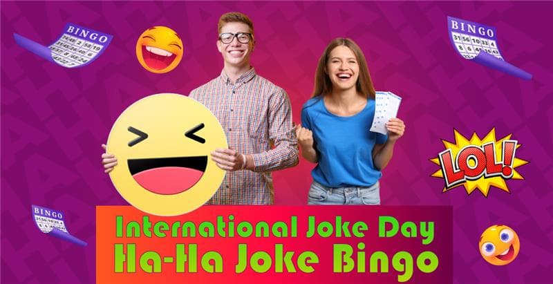 International Joke Day – Ha-Ha Joke Bingo