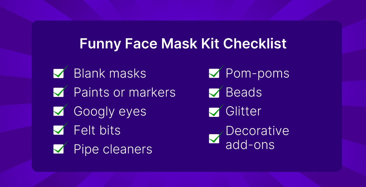 Virtual Funny Face Mask Making – Why So Serious?