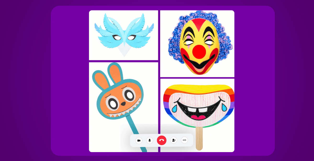 Virtual Funny Face Mask Making – Why So Serious?