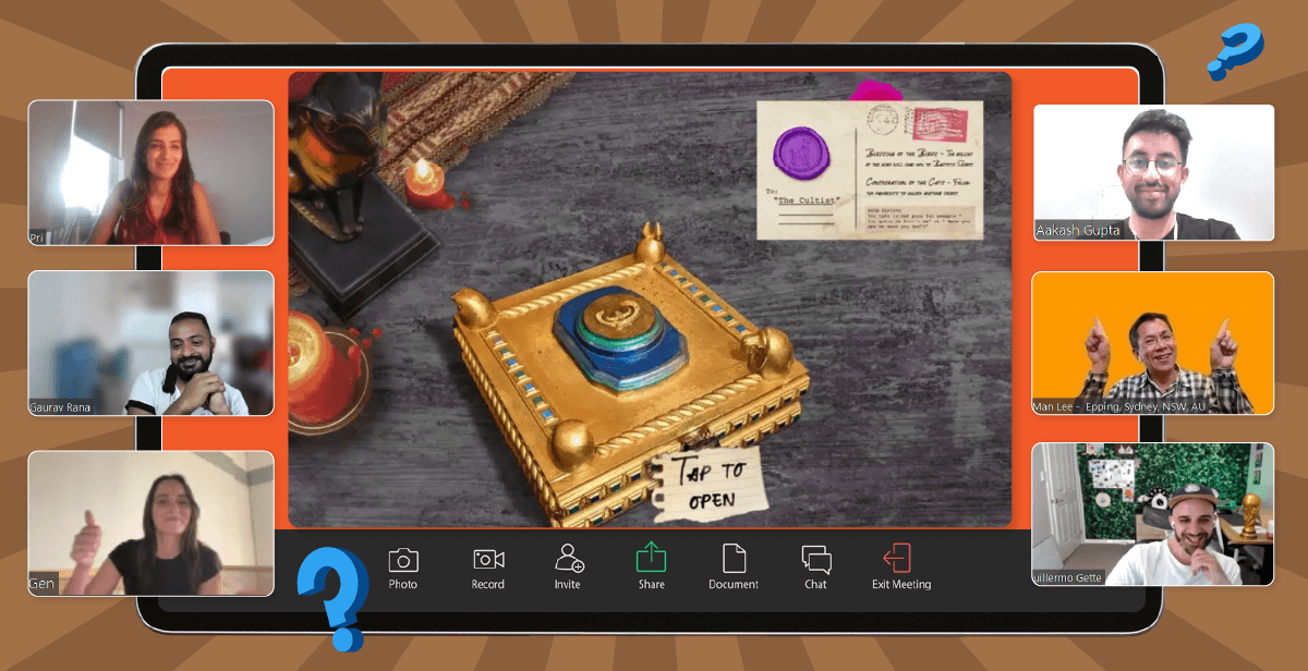 Virtual Escape Room – Rise of the Mad Pharaoh