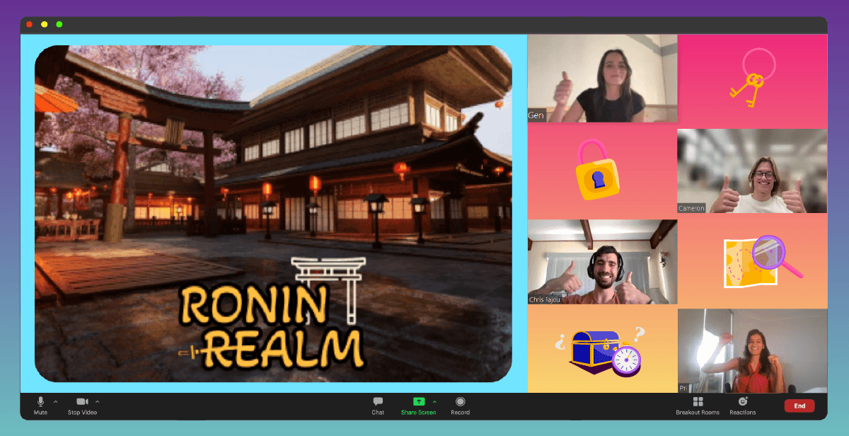 Virtual Escape Room – Ronin Realm