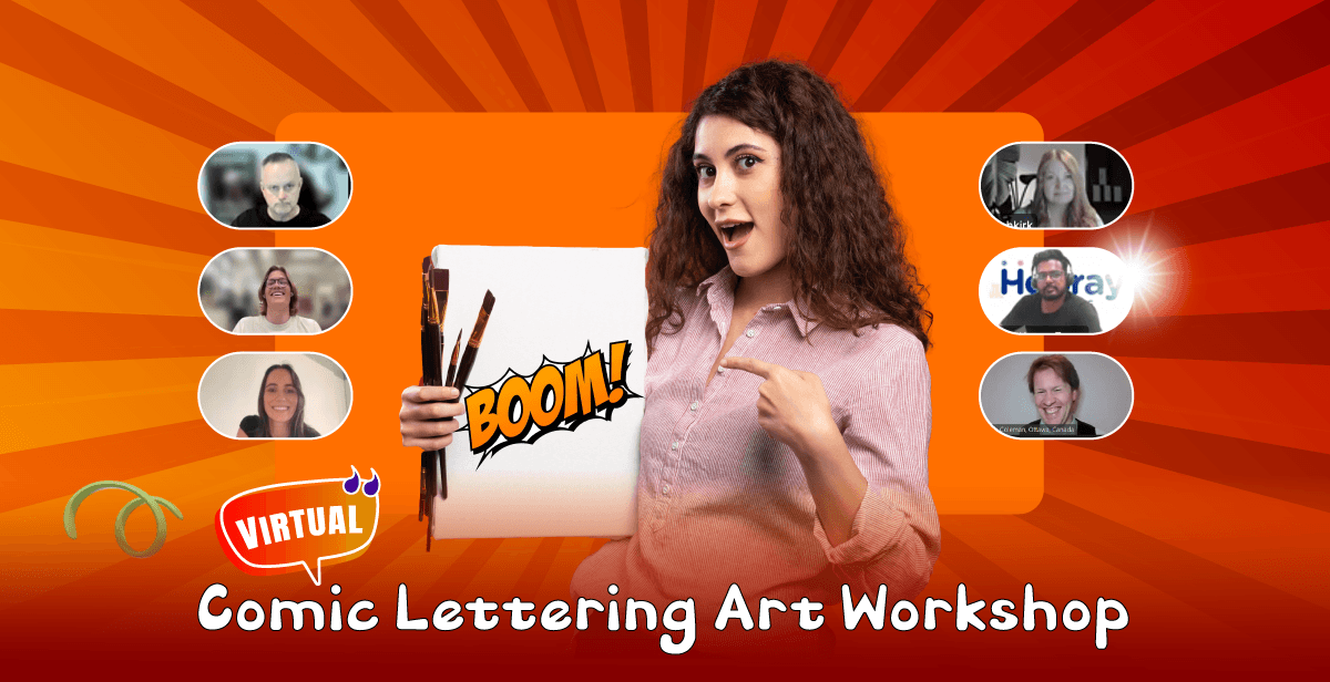 Virtual Comic Lettering Art Workshop