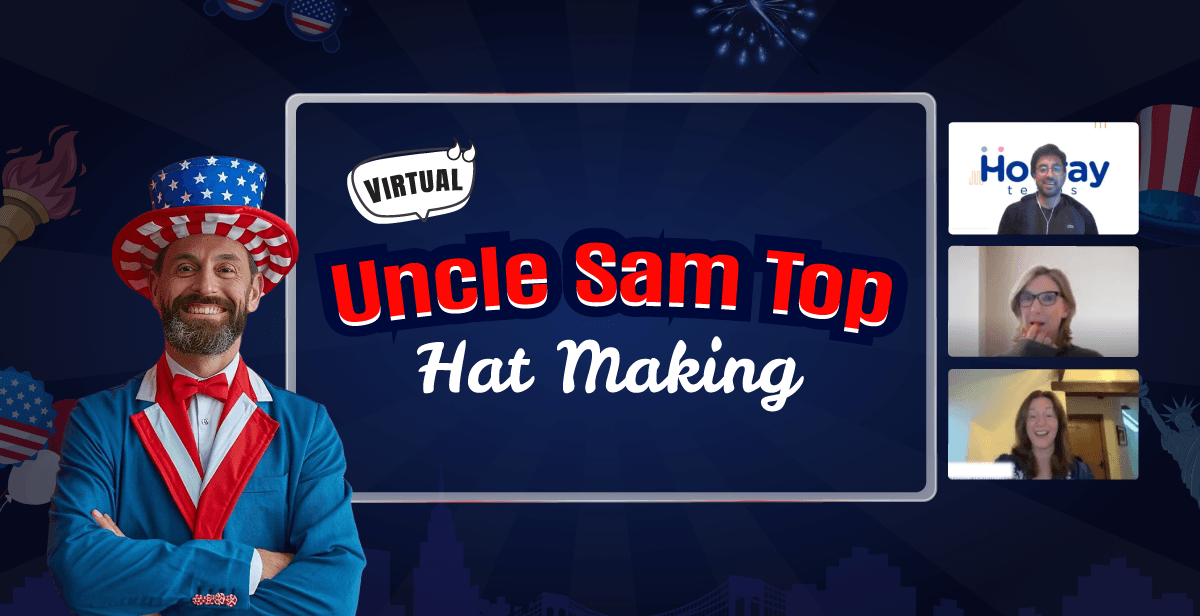 Virtual 4th of July Uncle Sam Hat Making