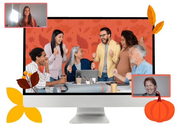 Image showcasing What Makes Virtual Fall Team Activities the Best Choice?