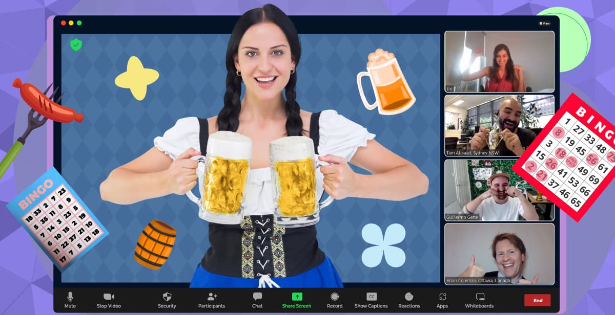 Virtual Oktoberfest Bingo