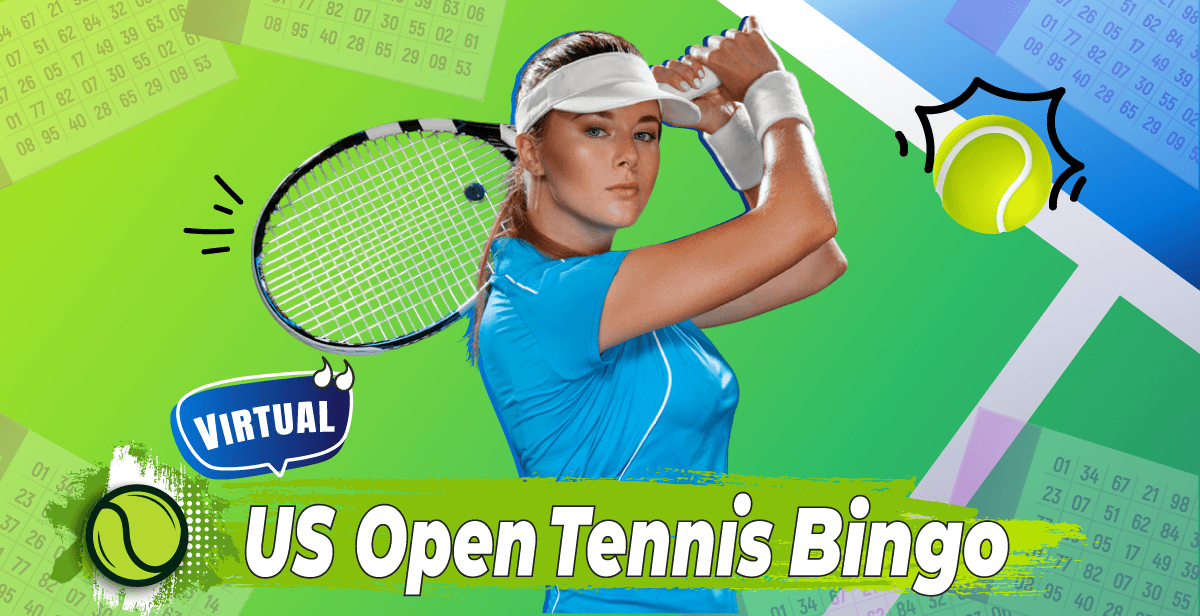 Virtual US Open Tennis Bingo