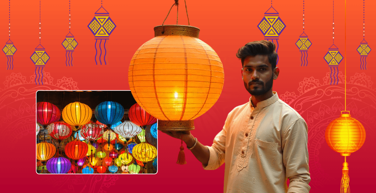 Virtual Diwali Lantern Making – “Glow with Kandils”