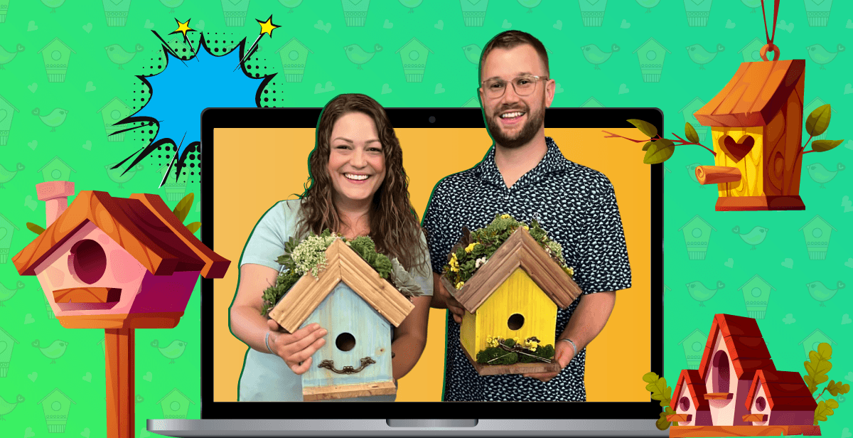 Virtual Succulent Birdhouse