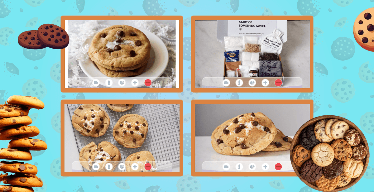 Virtual S’mores Snickerdoodle Cookies Making