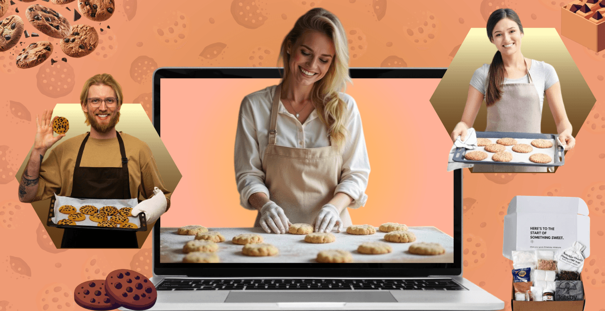 Virtual S’mores Snickerdoodle Cookies Making