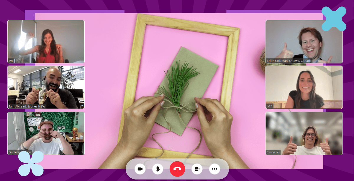 Virtual Moss Wall with Air Plants