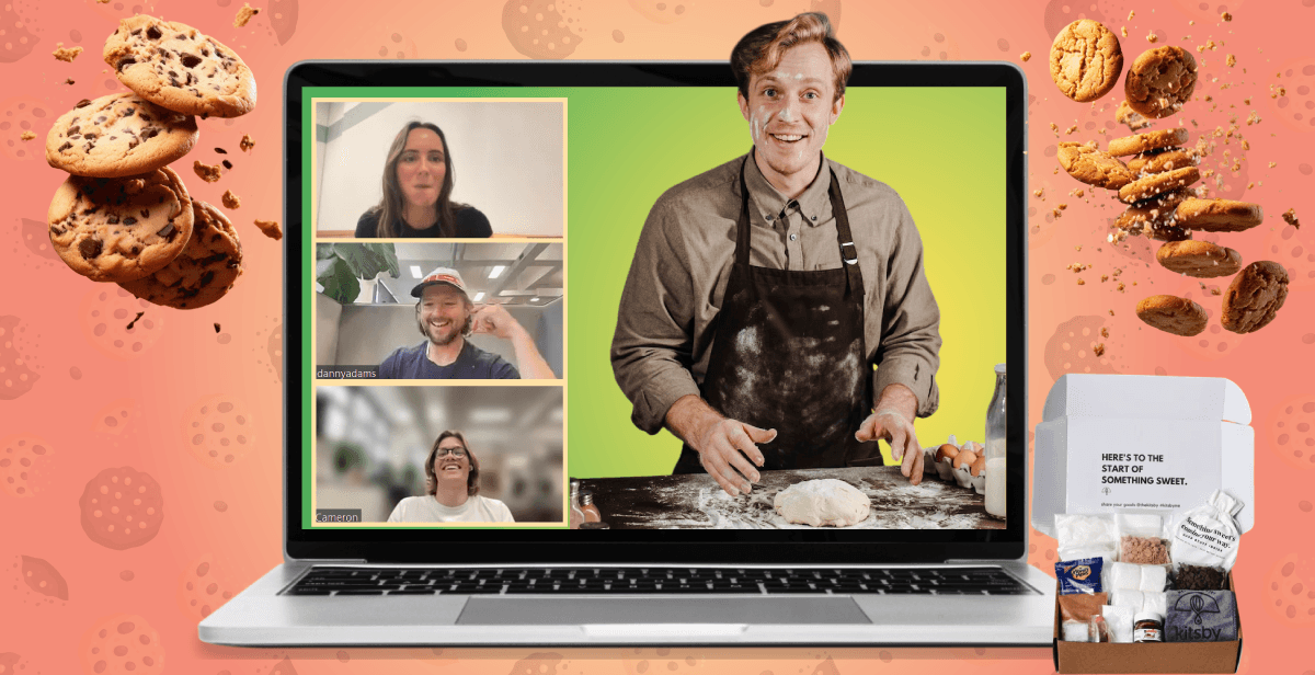 Virtual S’mores Snickerdoodle Cookies Making