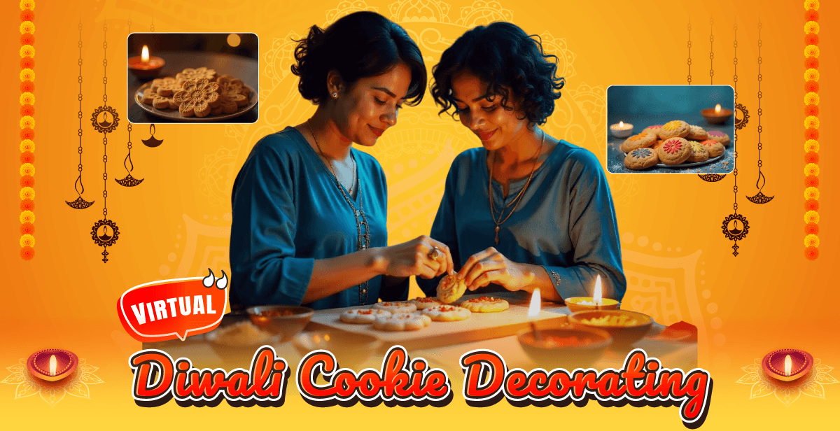 Virtual Diwali Cookie Decorating
