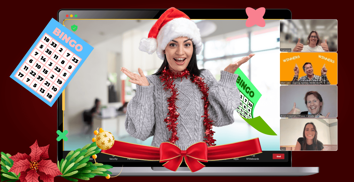 Virtual Christmas Bingo – Sleigh It!