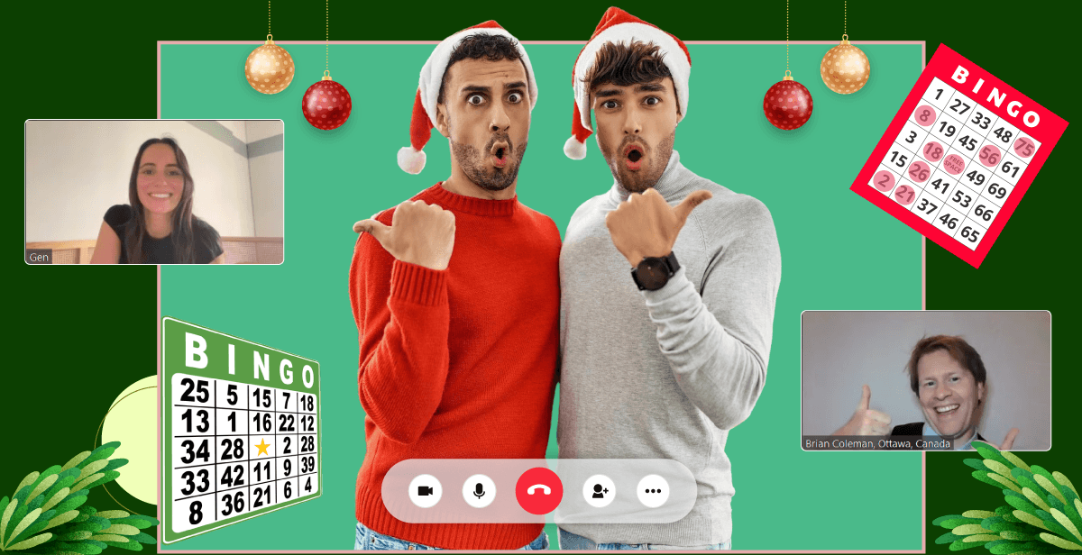 Virtual Christmas Bingo – Sleigh It!