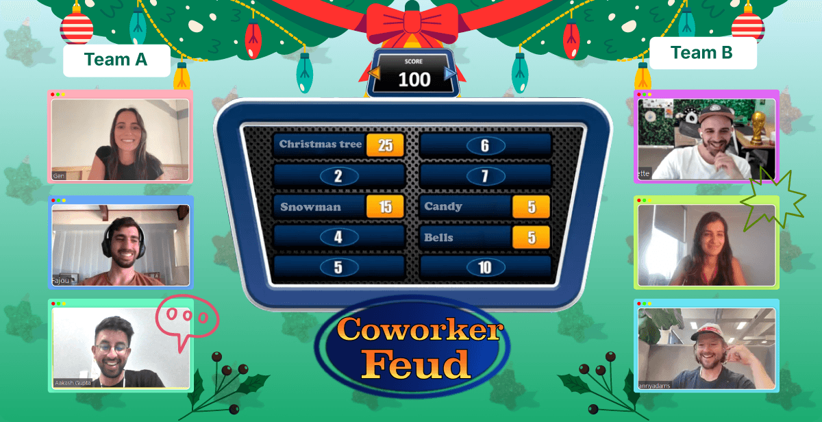 Virtual Christmas Feud