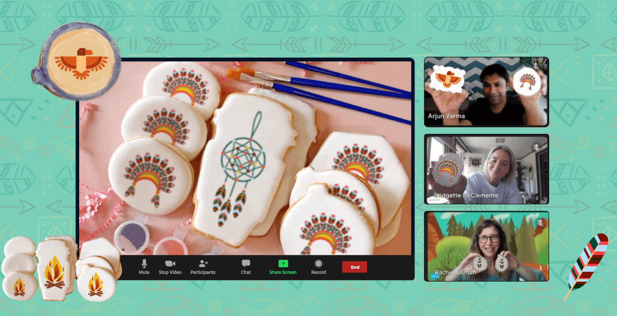 Native American Heritage Month Cookie Decorating