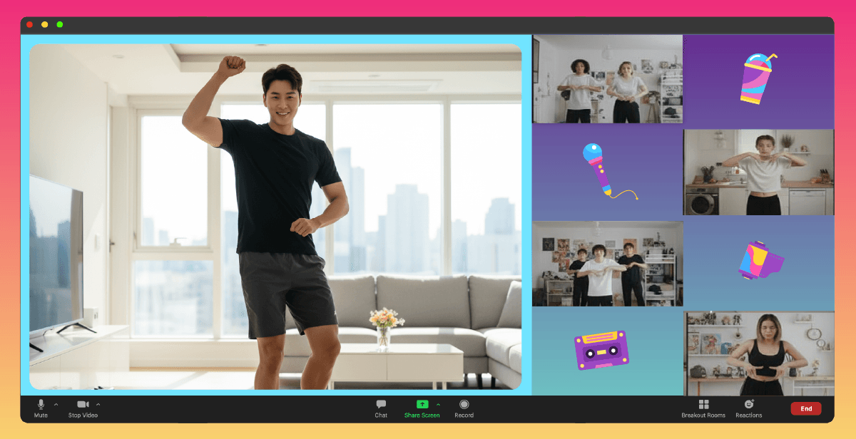 Virtual K-pop Dance