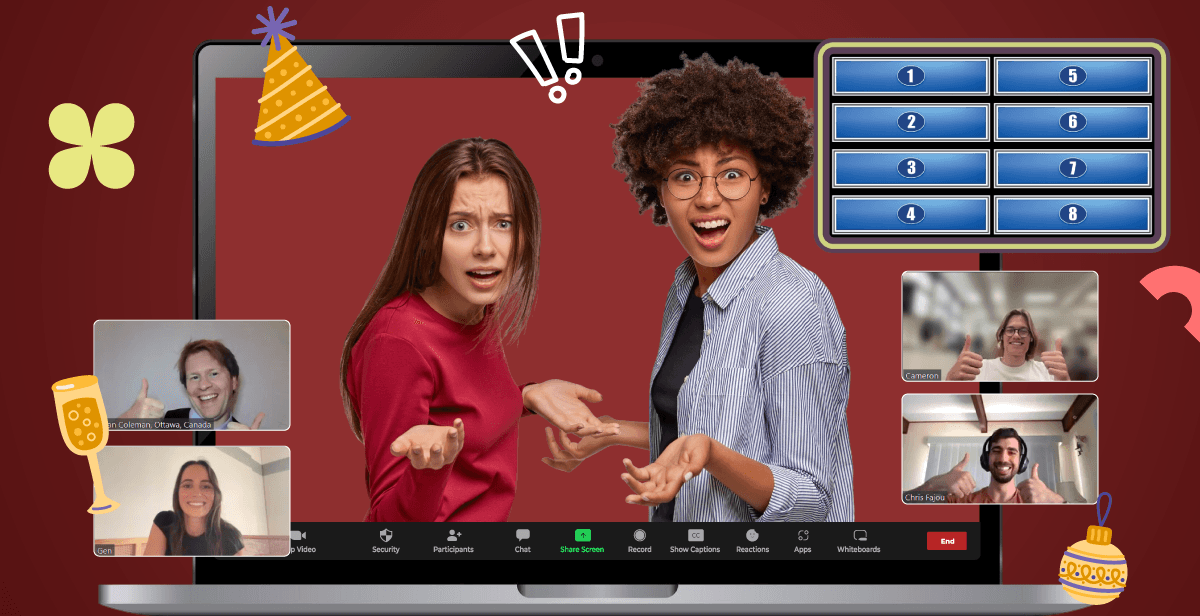Virtual New Year Feud – Ring In the Right Answer!