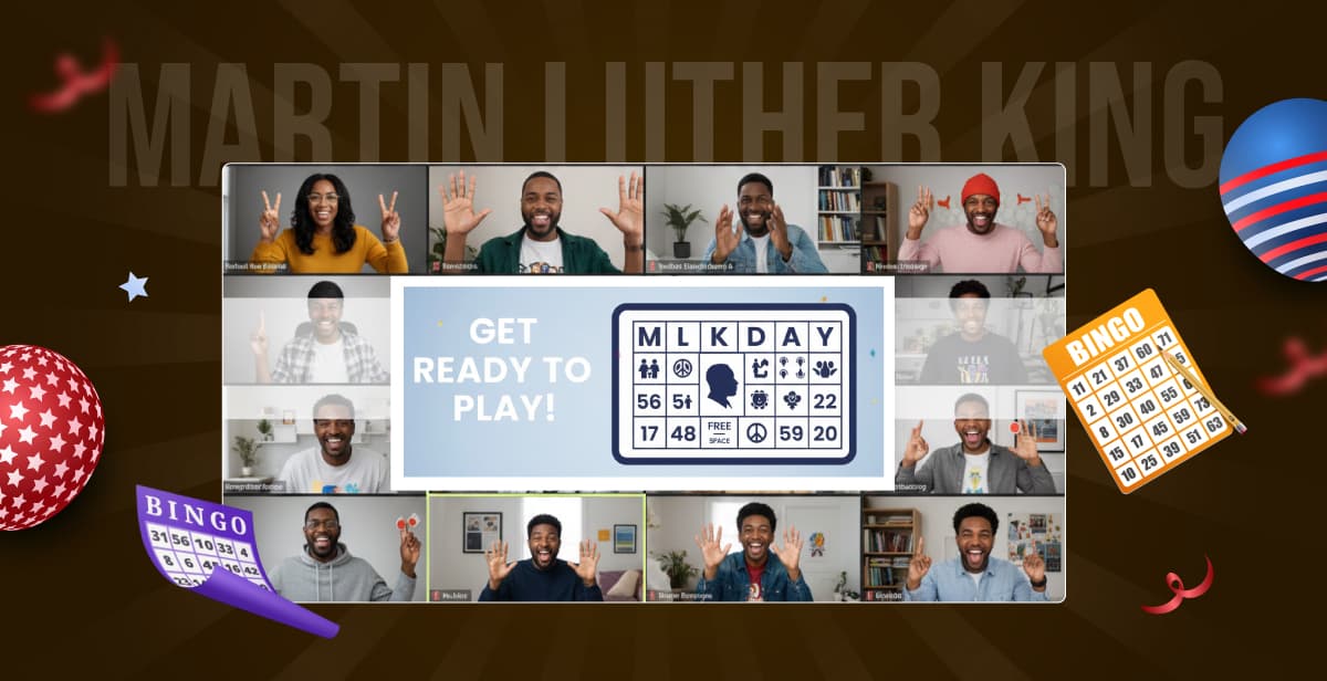 Virtual MLK Day Bingo
