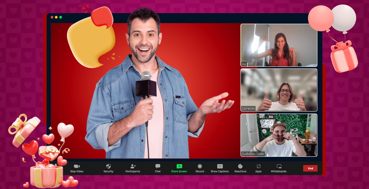 Virtual Valentine’s Day Coworker Feud