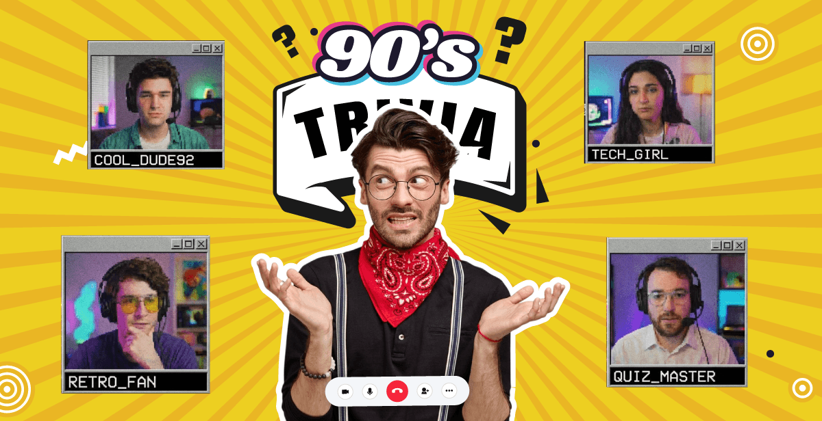 Virtual 90s Trivia – Totally Rad-ical!
