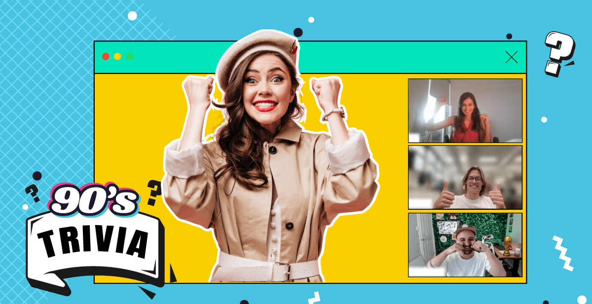 Virtual 90s Trivia – Totally Rad-ical!