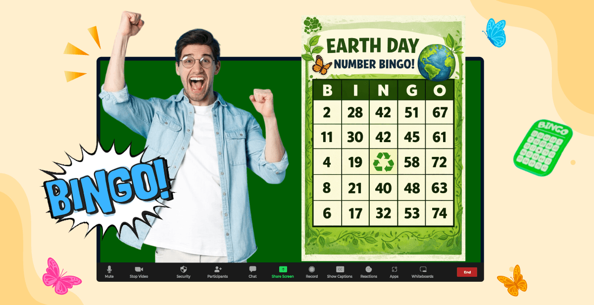 Virtual Earth Day Bingo