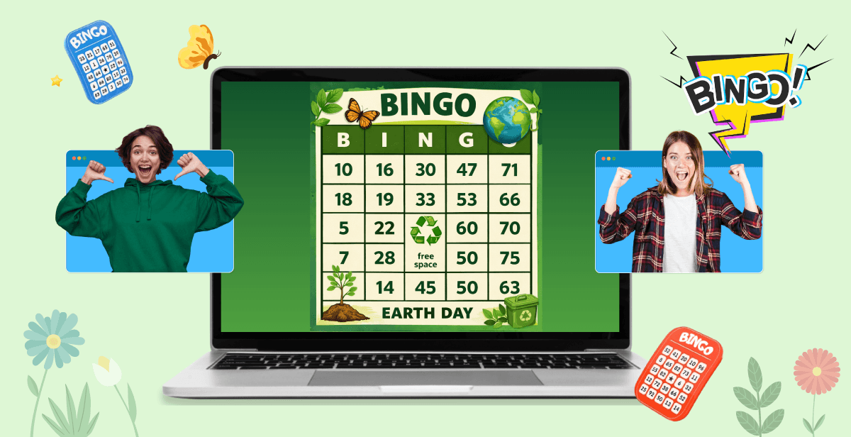 Virtual Earth Day Bingo